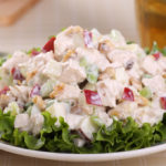 Chicken Salad with Yoghurt and Mint Dressing