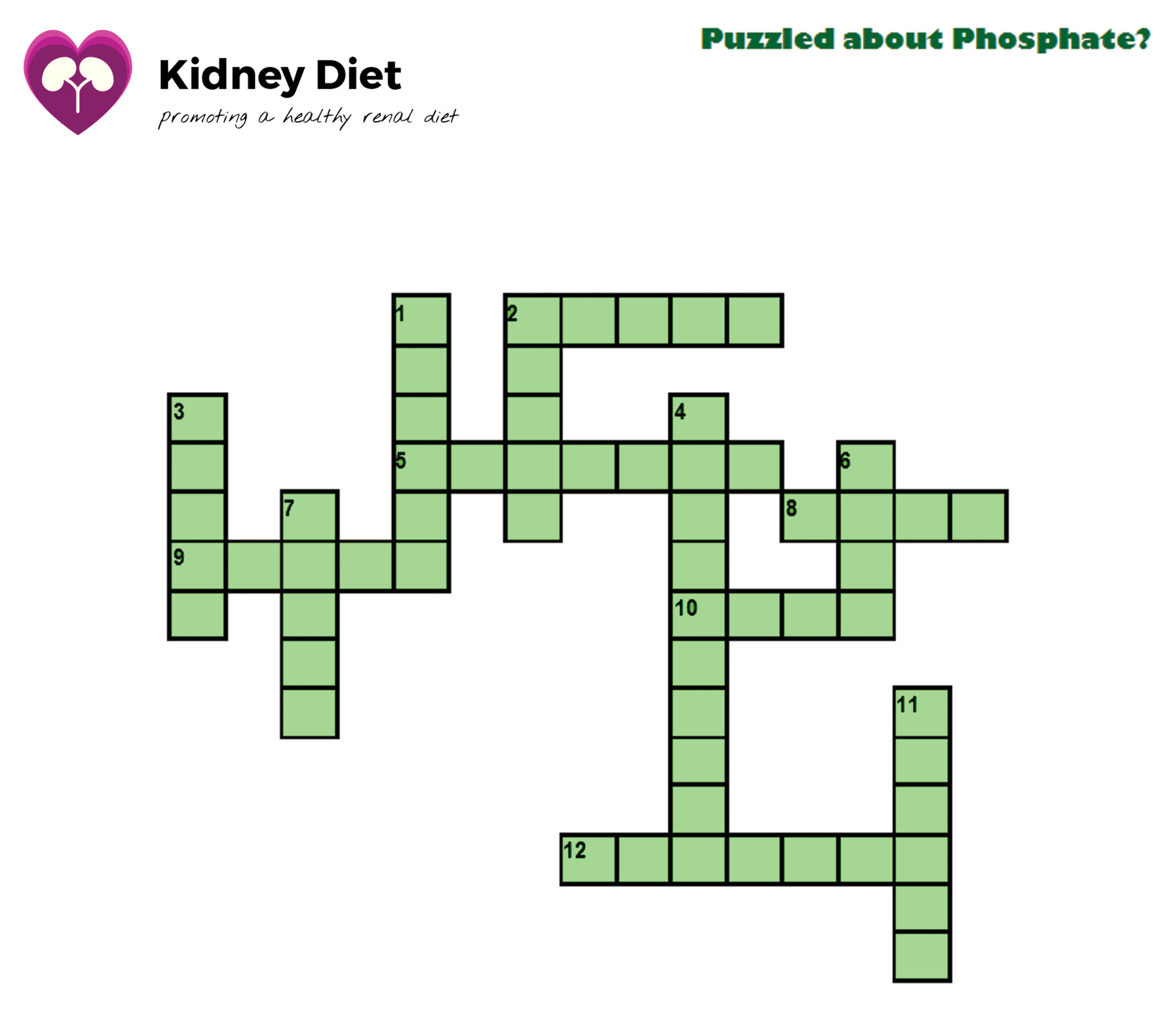 Puzzles - Irish Kidney Diet