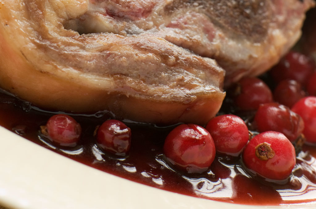 Lamb Chops with Redcurrant & Mint Sauce
