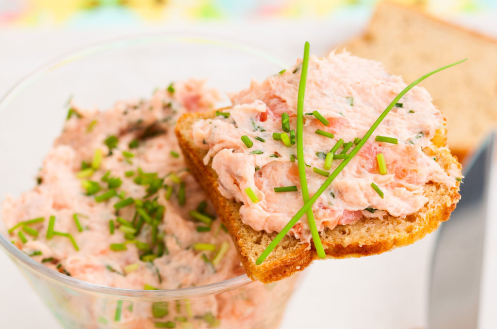 Salmon and Chive Pate